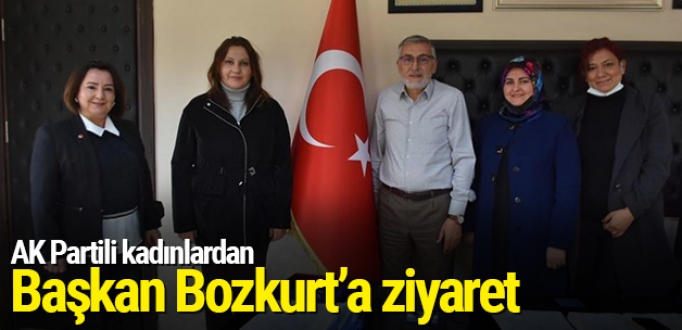 AK Partili kadınlardan Başkan Bozkurt’a ziyaret